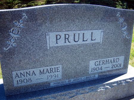 SEEBECK PRULL, ANNA M - Hancock County, Iowa | ANNA M SEEBECK PRULL 