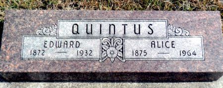 TEMBY QUINTUS, ALICE - Hancock County, Iowa | ALICE TEMBY QUINTUS 