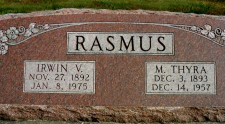 RASMUS, M THYRA - Hancock County, Iowa | M THYRA RASMUS 