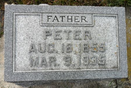 RASMUSSEN, PETER - Hancock County, Iowa | PETER RASMUSSEN 