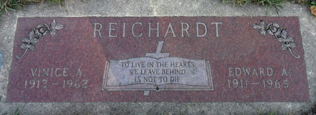 REICHARDT, VINICE A - Hancock County, Iowa | VINICE A REICHARDT 