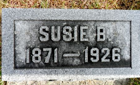 CHRISTIE RICE, SUSIE B - Hancock County, Iowa | SUSIE B CHRISTIE RICE 