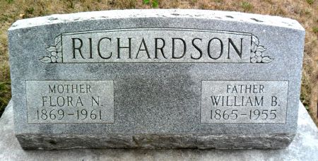NORTH RICHARDSON, FLORA N - Hancock County, Iowa | FLORA N NORTH RICHARDSON 