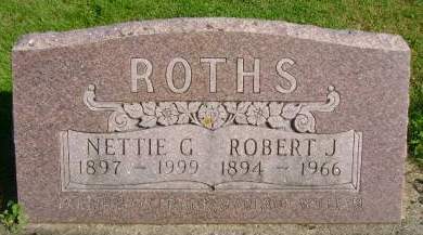 BACHMAN ROTHS, NETTIE G - Hancock County, Iowa | NETTIE G BACHMAN ROTHS 