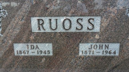SAAK RUOSS, IDA - Hancock County, Iowa | IDA SAAK RUOSS 