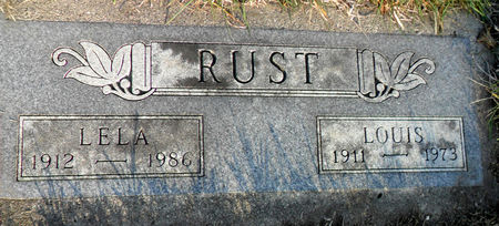 HUNSLEY RUST, LELA - Hancock County, Iowa | LELA HUNSLEY RUST 