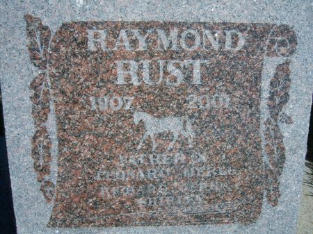 RUST, RAYMOND - Hancock County, Iowa | RAYMOND RUST 