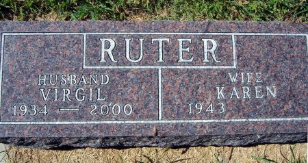 RUTER, VIRGIL - Hancock County, Iowa | VIRGIL RUTER 