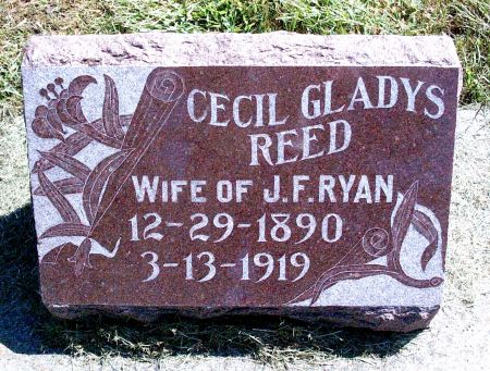 REED RYAN, CECIL G - Hancock County, Iowa | CECIL G REED RYAN 