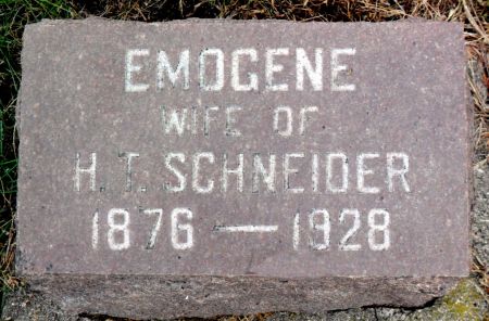SCHNEIDER, EMOGENE - Hancock County, Iowa | EMOGENE SCHNEIDER 
