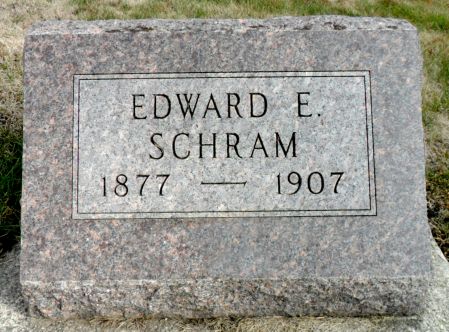 SCHRAM, EDWARD E - Hancock County, Iowa | EDWARD E SCHRAM 