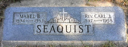 ANDERSON SEAQUIST, MABEL B - Hancock County, Iowa | MABEL B ANDERSON SEAQUIST 
