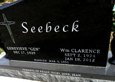 SEEBECK, WILLIAM C - Hancock County, Iowa | WILLIAM C SEEBECK 