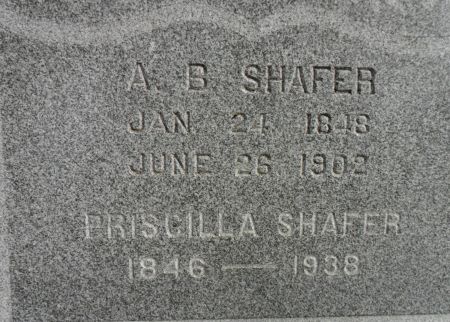 SHAFER, PRISCILLA - Hancock County, Iowa | PRISCILLA SHAFER 