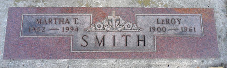 MOE SMITH, MARTHA T - Hancock County, Iowa | MARTHA T MOE SMITH 