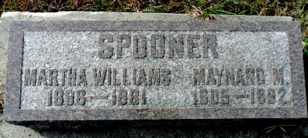 SPOONER, MAYNARD M - Hancock County, Iowa | MAYNARD M SPOONER 