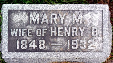 STANTON, MARY M - Hancock County, Iowa | MARY M STANTON 