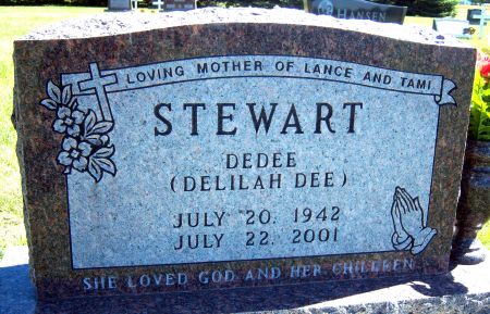 STEWART, DELILAH D - Hancock County, Iowa | DELILAH D STEWART 