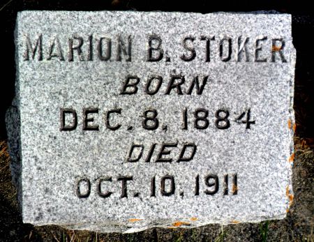 STOKER, MARION B - Hancock County, Iowa | MARION B STOKER 
