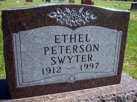 PETERSON SWYTER, ETHEL - Hancock County, Iowa | ETHEL PETERSON SWYTER 