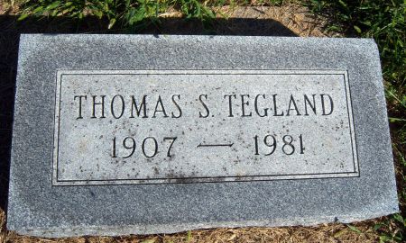TEGLAND, THOMAS S - Hancock County, Iowa | THOMAS S TEGLAND 