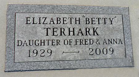 TERHARK, ELIZABETH - Hancock County, Iowa | ELIZABETH TERHARK 