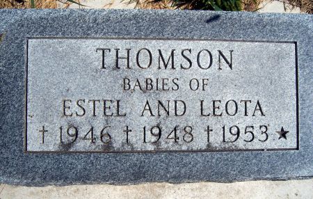 THOMSON, LINDA - Hancock County, Iowa | LINDA THOMSON 