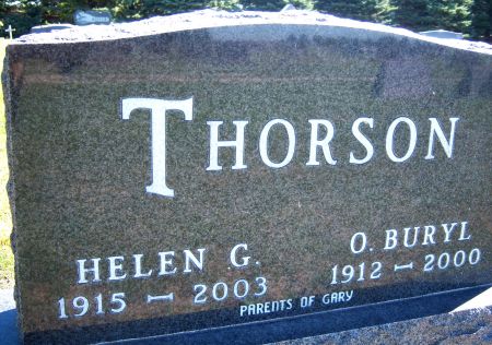 THORSON, HELEN G - Hancock County, Iowa | HELEN G THORSON 