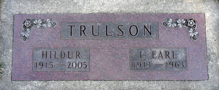 TRULSON, HILDUR - Hancock County, Iowa | HILDUR TRULSON 