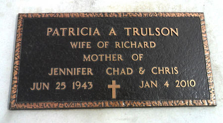 TRULSON, PATRICIA A - Hancock County, Iowa | PATRICIA A TRULSON 