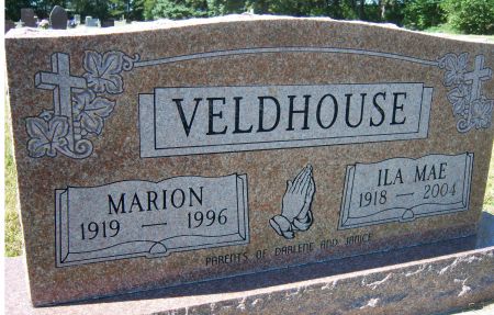 VELDHOUSE, ILA M - Hancock County, Iowa | ILA M VELDHOUSE 