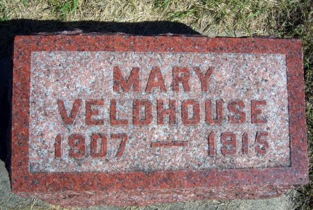 VELDHOUSE, MARY - Hancock County, Iowa | MARY VELDHOUSE 