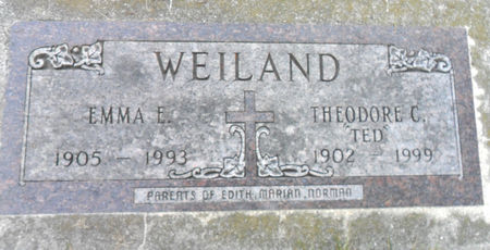 WEILAND, THEODORE C - Hancock County, Iowa | THEODORE C WEILAND 