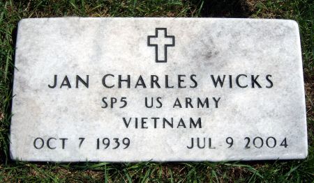 WICKS, JAN C - Hancock County, Iowa | JAN C WICKS 