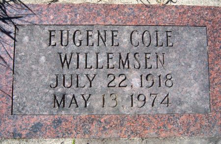 WILLEMSEN, EUGENE C - Hancock County, Iowa | EUGENE C WILLEMSEN 