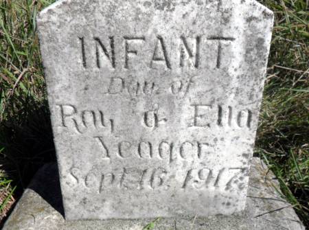 YEAGER, INFANT - Hancock County, Iowa | INFANT YEAGER 