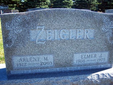 ZEIGLER, ARLENE M - Hancock County, Iowa | ARLENE M ZEIGLER 