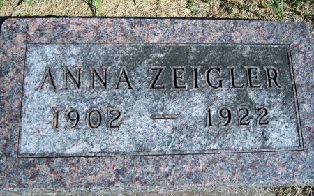 ZEIGLER, ANNA - Hancock County, Iowa | ANNA ZEIGLER 