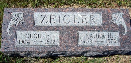 ZEIGLER, CECIL E - Hancock County, Iowa | CECIL E ZEIGLER 
