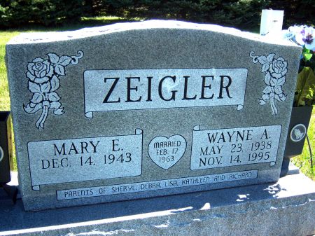 ZEIGLER, WAYNE A - Hancock County, Iowa | WAYNE A ZEIGLER 