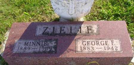 ZIELIE, MINNIE - Hancock County, Iowa | MINNIE ZIELIE 