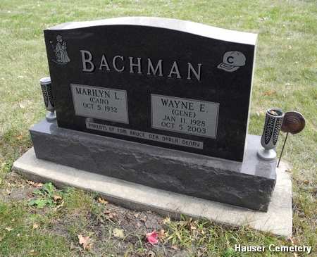 BACHMAN, WAYNE EUGENE - Hardin County, Iowa | WAYNE EUGENE BACHMAN 