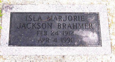 BRAHMER, ISLA MARJORIE - Hardin County, Iowa | ISLA MARJORIE BRAHMER 