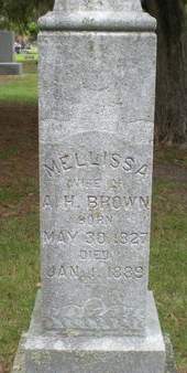 BROWN, MELISSA - Hardin County, Iowa | MELISSA BROWN 