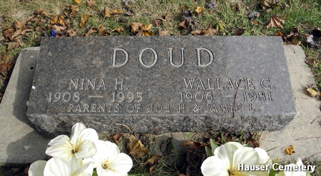 DOUD, NINA GERTRUDE - Hardin County, Iowa | NINA GERTRUDE DOUD 