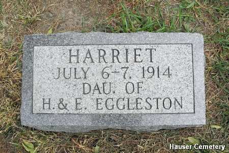 EGGLESTON, HARRIET - Hardin County, Iowa | HARRIET EGGLESTON 