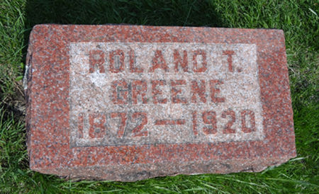 GREENE, ROLAND T. - Hardin County, Iowa | ROLAND T. GREENE 