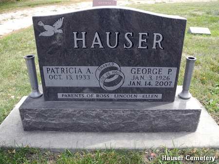 HAUSER, GEORGE PARSONS - Hardin County, Iowa | GEORGE PARSONS HAUSER 