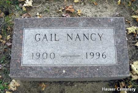 HAUSER, GAIL NANCY - Hardin County, Iowa | GAIL NANCY HAUSER 