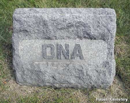 HAUSER, ONA - Hardin County, Iowa | ONA HAUSER 